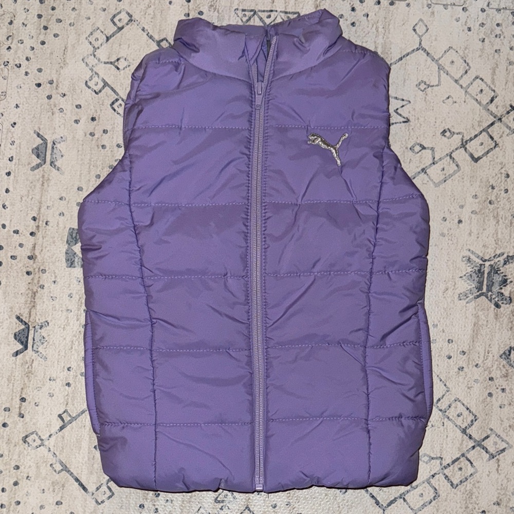 Puma Violet Puffer Vest